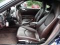 2008 Porsche Cayman Cocoa Brown Interior Front Seat Photo