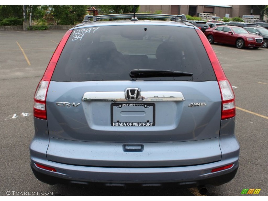 2011 CR-V EX-L 4WD - Glacier Blue Metallic / Gray photo #7