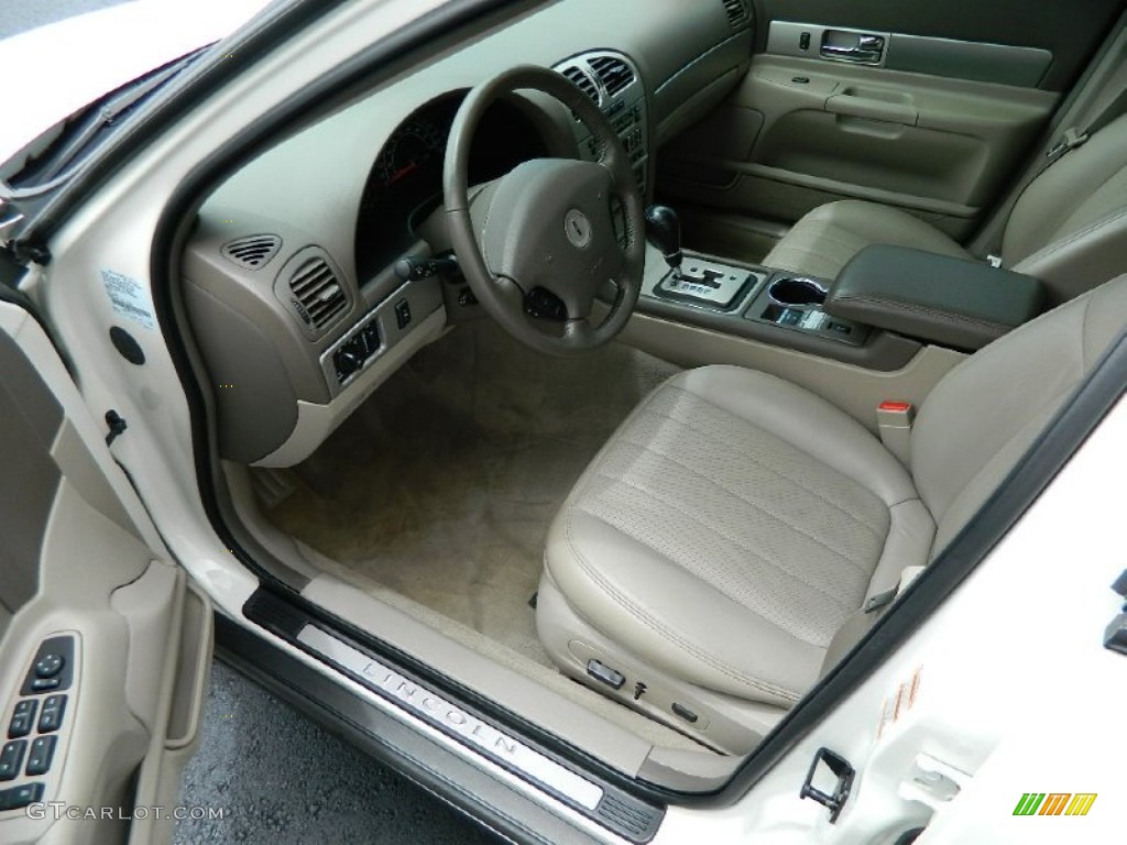 Shale/Dove Interior 2004 Lincoln LS V8 Photo #82927816