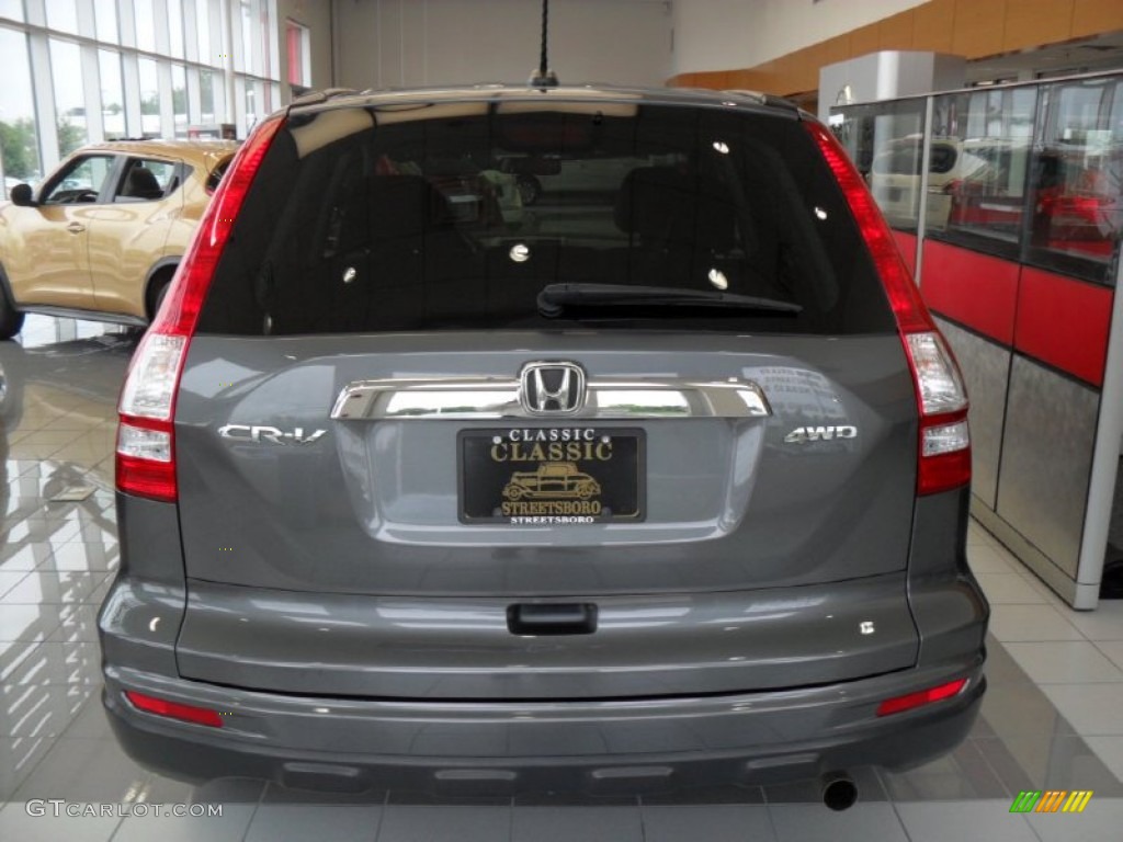 2011 CR-V EX-L 4WD - Polished Metal Metallic / Black photo #6