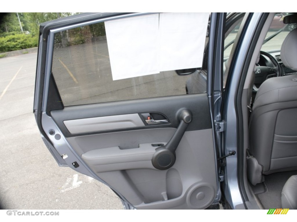 2011 CR-V EX-L 4WD - Glacier Blue Metallic / Gray photo #18