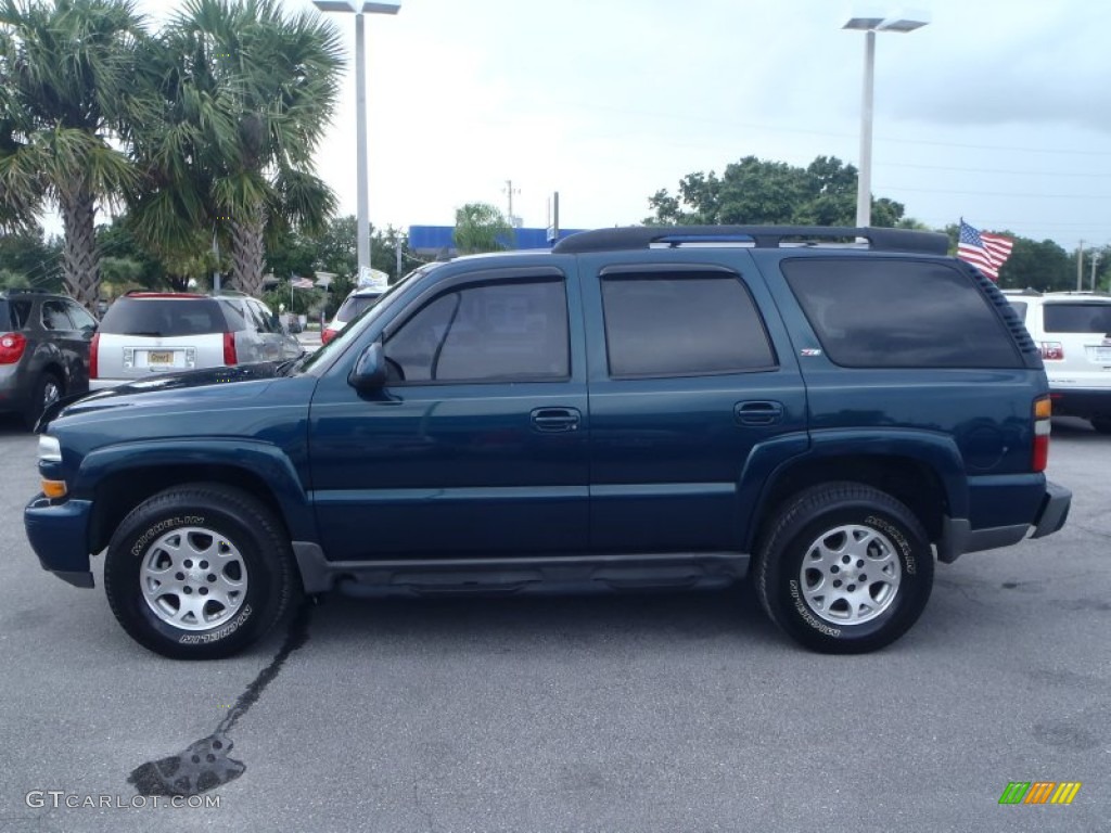 2006 Tahoe Z71 4x4 - Bermuda Blue Metallic / Tan/Neutral photo #3