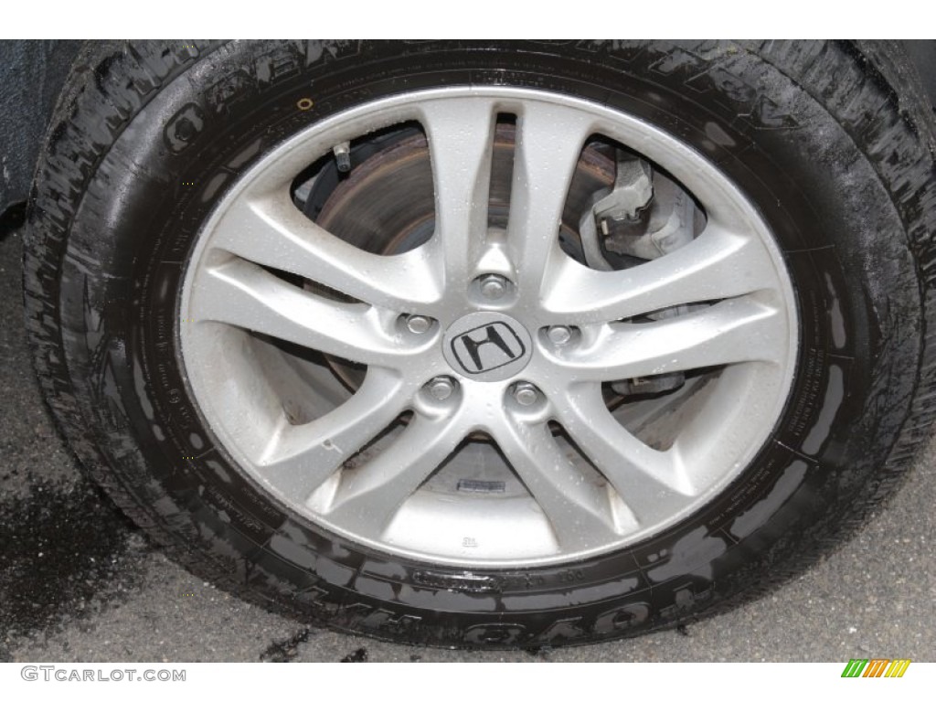 2011 CR-V EX-L 4WD - Glacier Blue Metallic / Gray photo #23