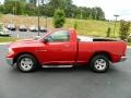 2010 Flame Red Dodge Ram 1500 SLT Regular Cab  photo #5