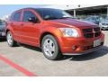 Sunburst Orange Pearl 2007 Dodge Caliber SXT