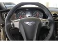 2013 Bentley Continental GT V8 Linen/Beluga Interior Steering Wheel Photo