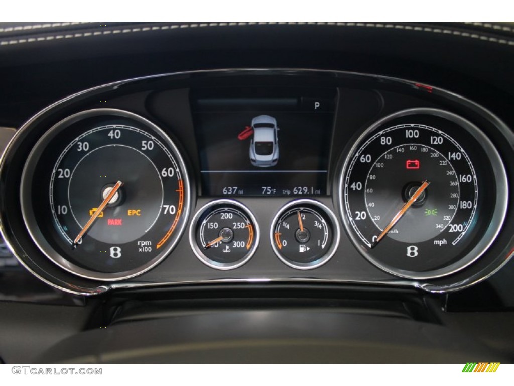 2013 Bentley Continental GT V8 Standard Continental GT V8 Model Gauges Photo #82930246