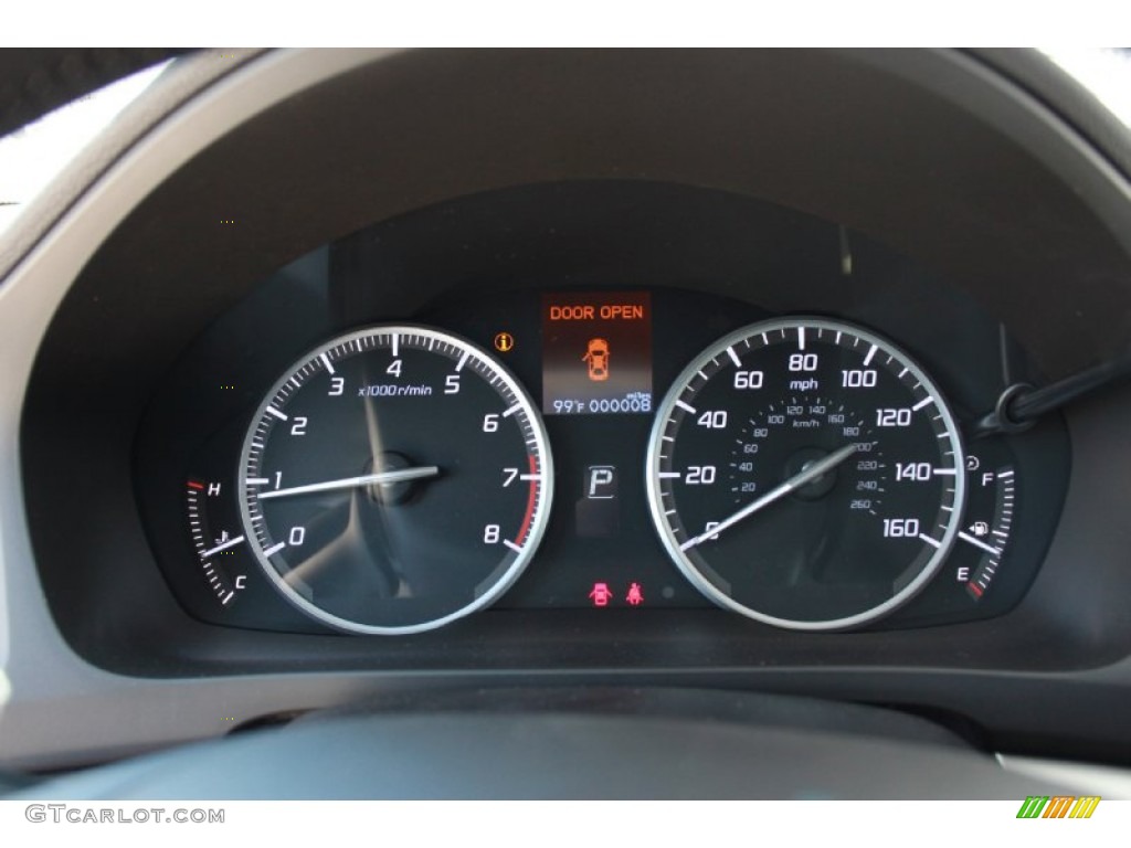 2014 Acura ILX 2.0L Technology Gauges Photo #82930527