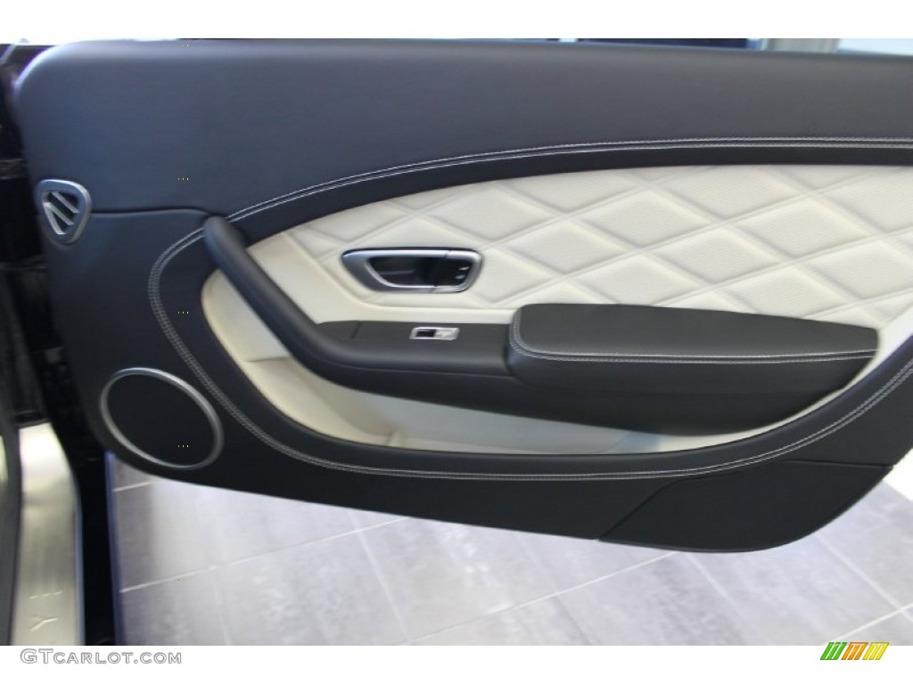 2013 Bentley Continental GT V8 Standard Continental GT V8 Model Linen/Beluga Door Panel Photo #82930657