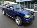 2010 Vista Blue Metallic Ford Ranger XLT SuperCab 4x4  photo #2