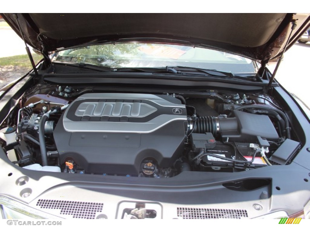 2014 Acura RLX Technology Package Engine Photos