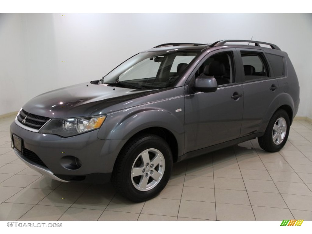 Graphite Gray Pearl 2007 Mitsubishi Outlander LS 4WD Exterior Photo #82932585