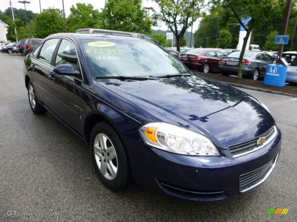 Imperial Blue Metallic 2008 Chevrolet Impala LS Exterior Photo #82932836