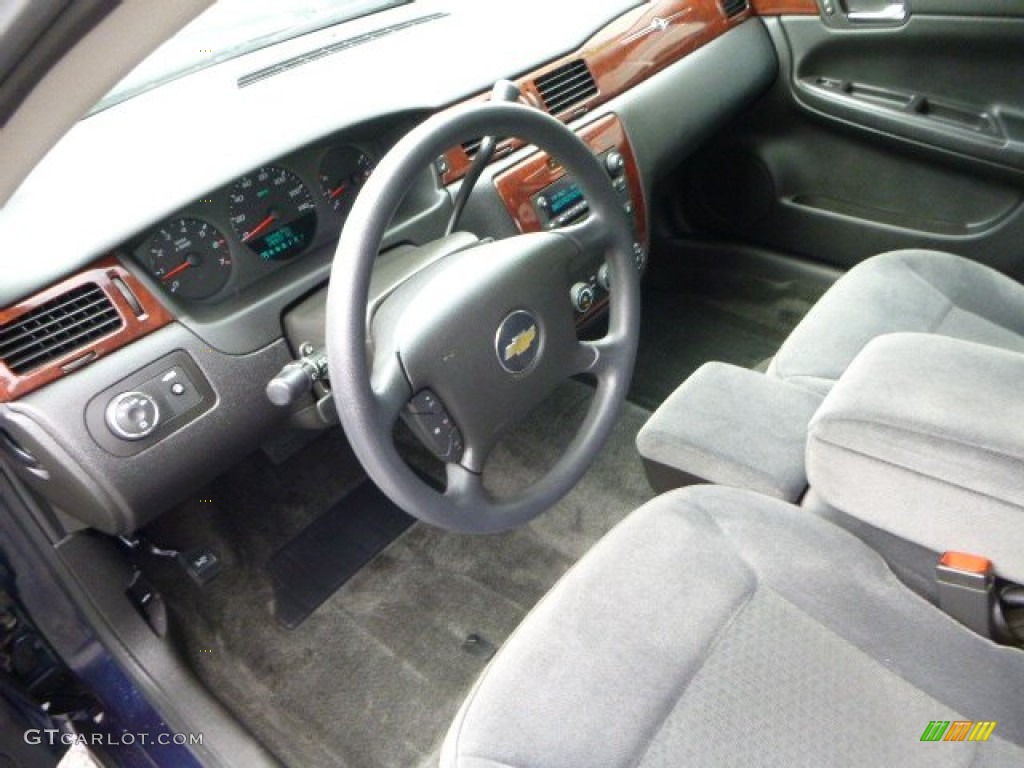 Ebony Black Interior 2008 Chevrolet Impala LS Photo #82933151