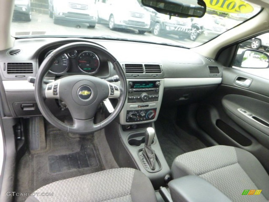 Ebony Interior 2010 Chevrolet Cobalt LT Sedan Photo #82933616