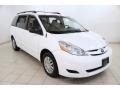 Super White 2009 Toyota Sienna LE