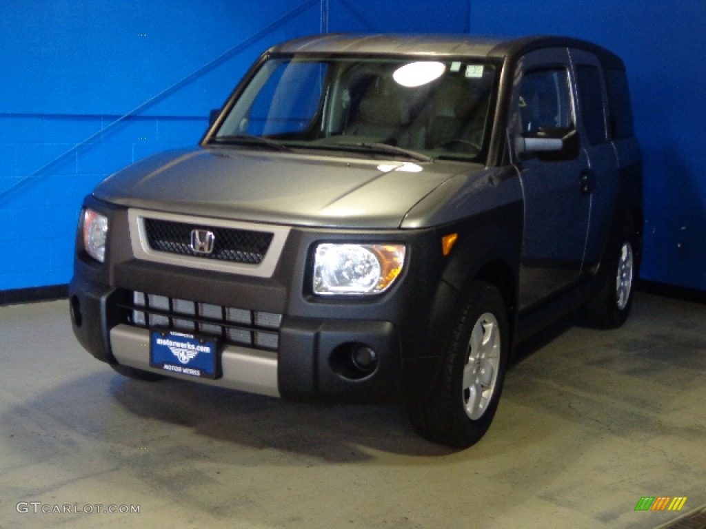 2005 Element EX AWD - Magnesium Metallic / Black/Gray photo #3