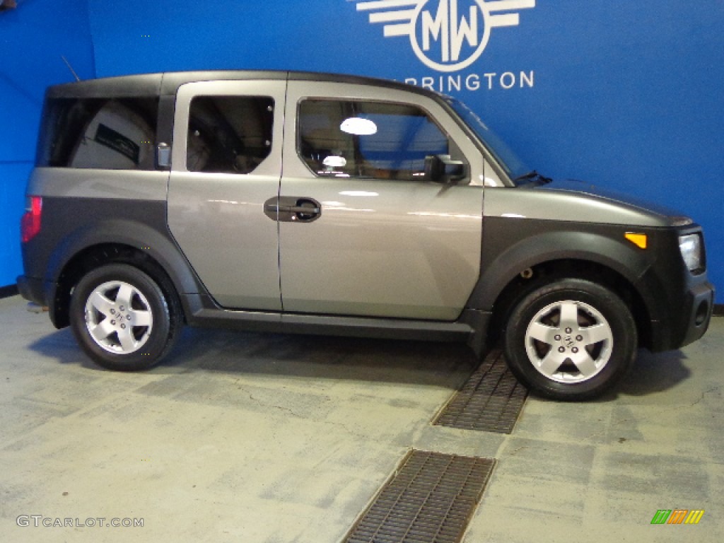 2005 Element EX AWD - Magnesium Metallic / Black/Gray photo #4