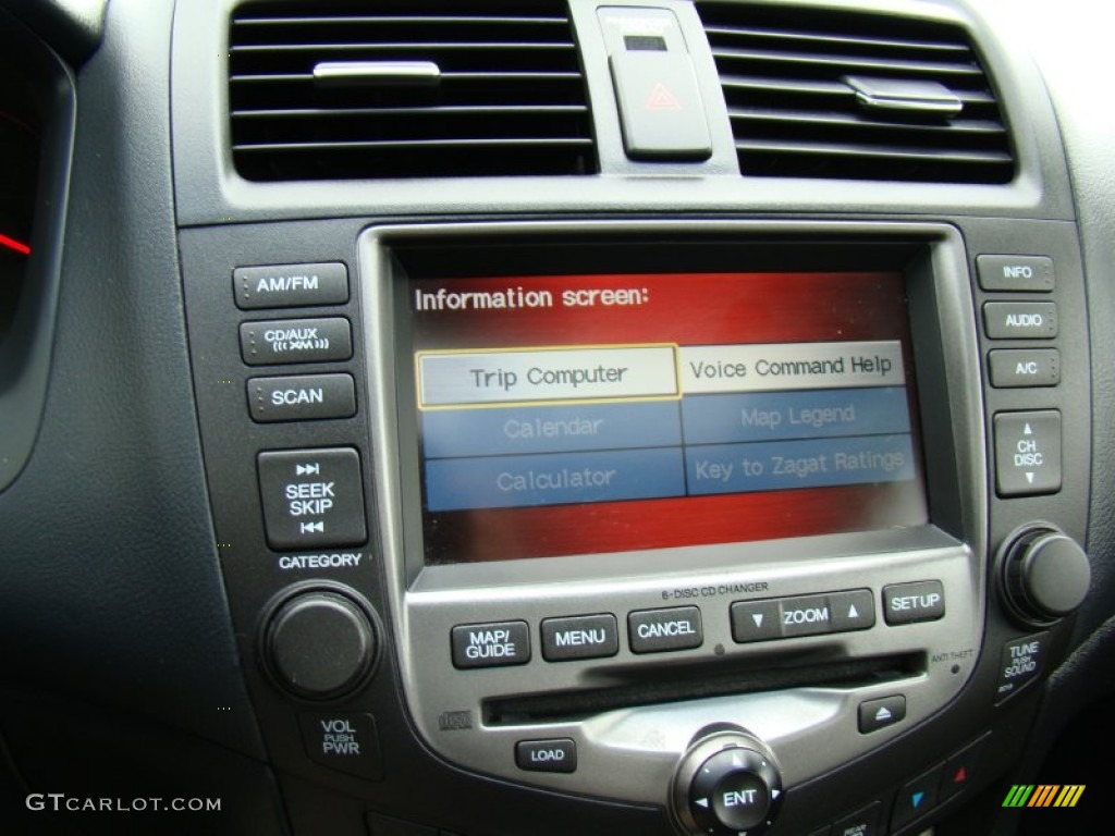 2007 Accord EX Coupe - Nighthawk Black Pearl / Black photo #14