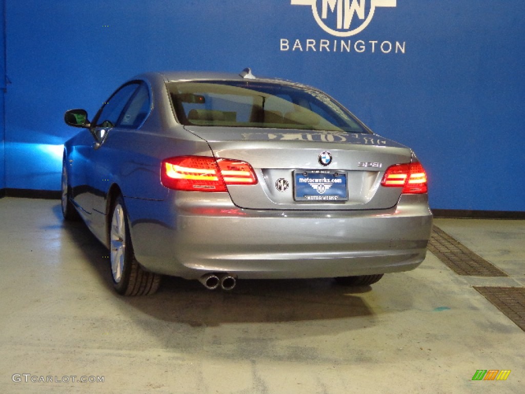 2011 3 Series 328i xDrive Coupe - Space Gray Metallic / Black photo #4