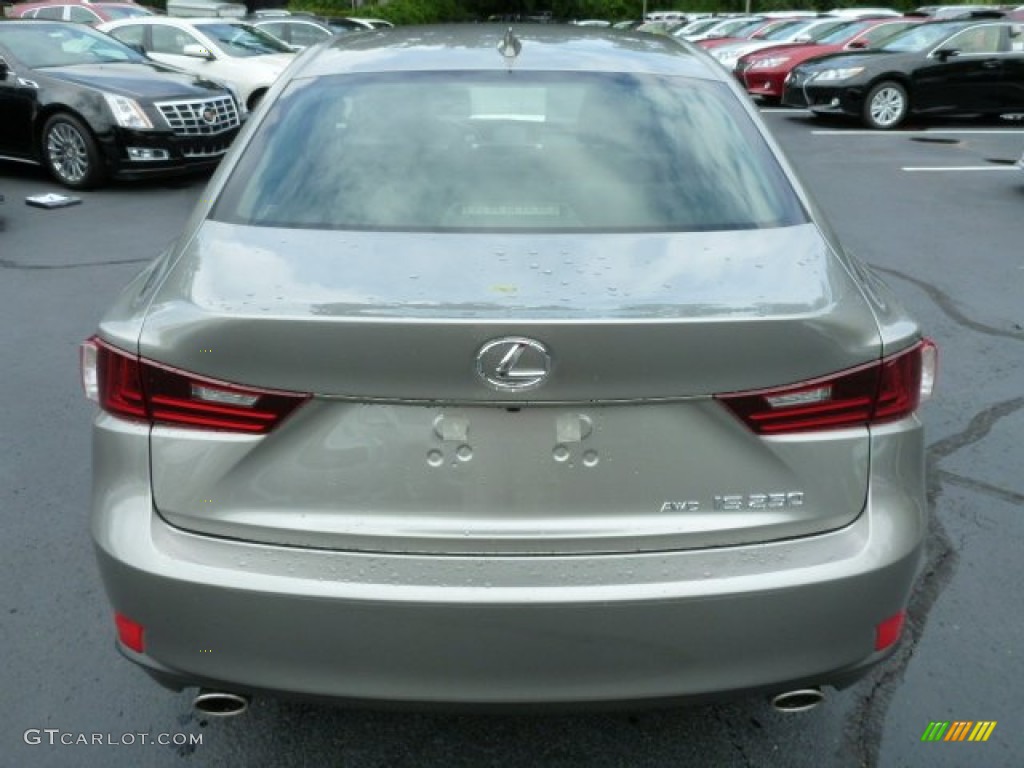 2014 IS 250 AWD - Atomic Silver / Black photo #3