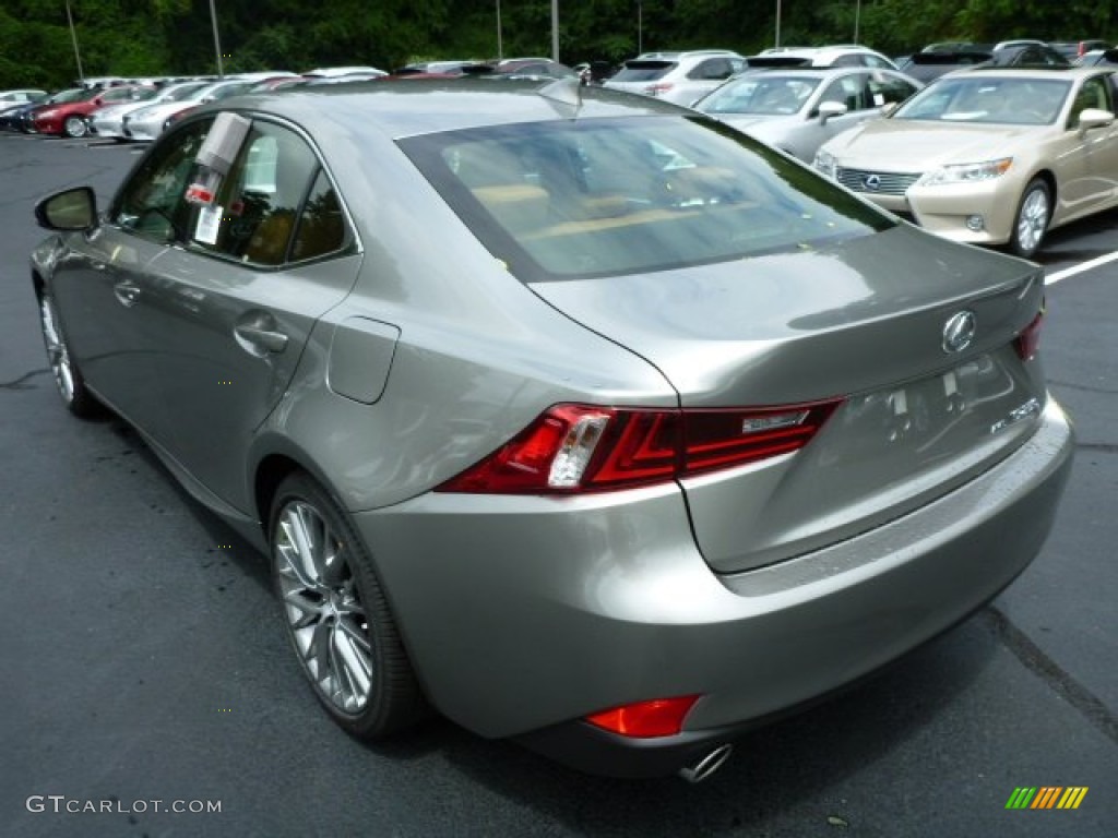 2014 IS 250 AWD - Atomic Silver / Flaxen photo #2