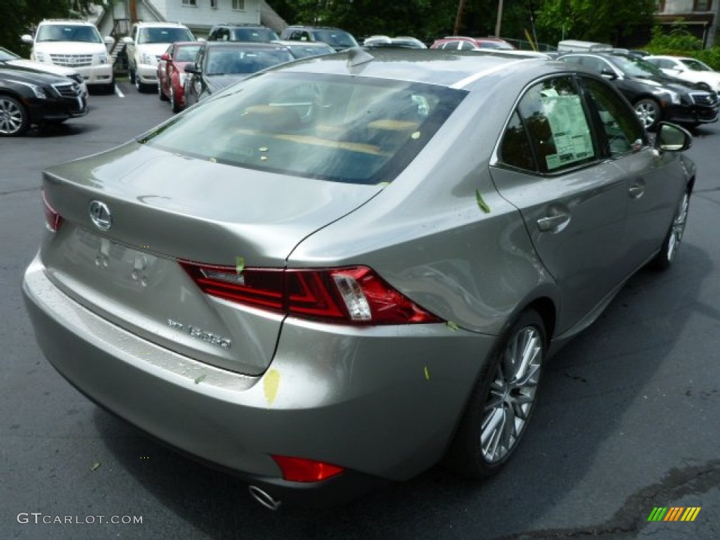 2014 IS 250 AWD - Atomic Silver / Flaxen photo #4