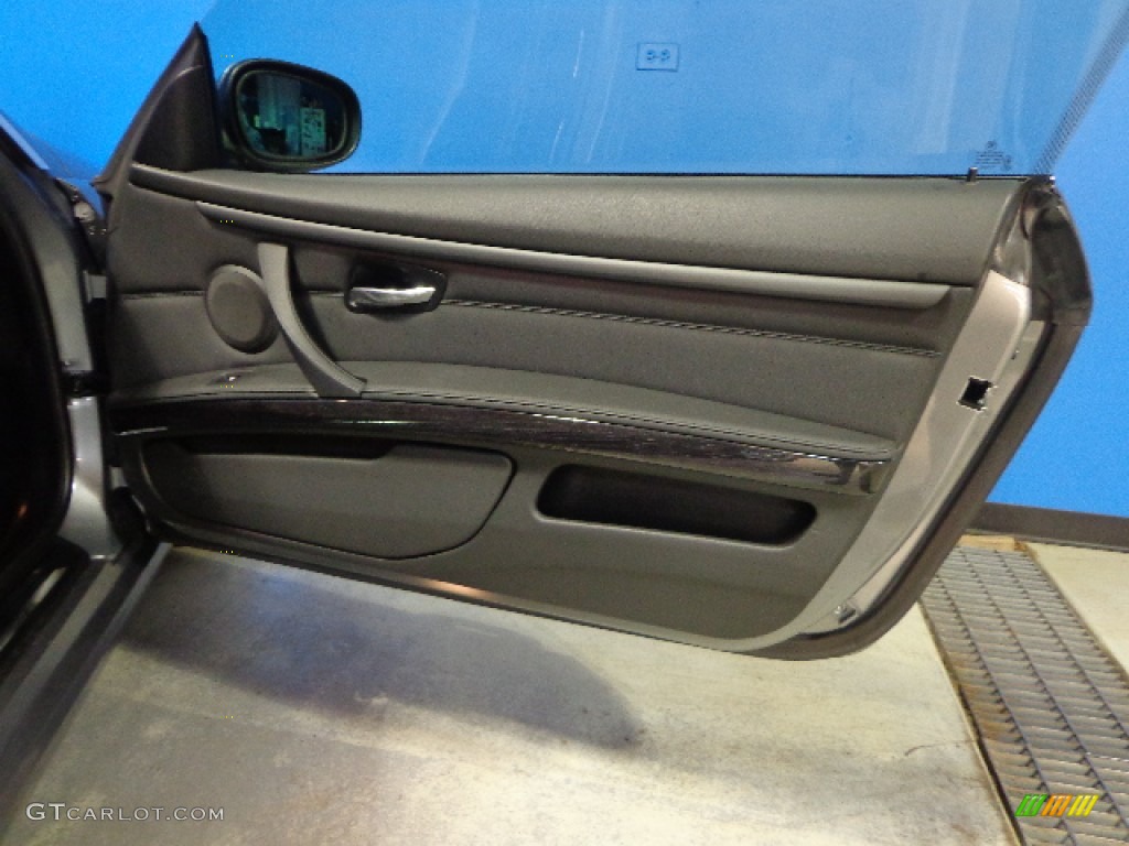 2011 3 Series 328i xDrive Coupe - Space Gray Metallic / Black photo #25
