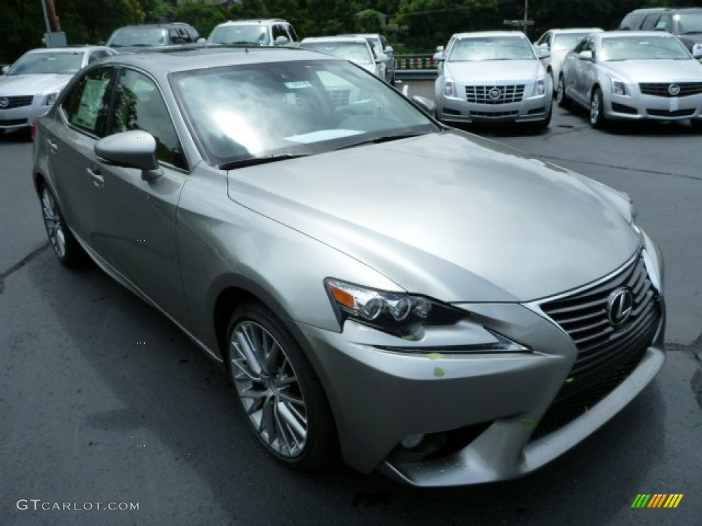 2014 IS 250 AWD - Atomic Silver / Flaxen photo #6