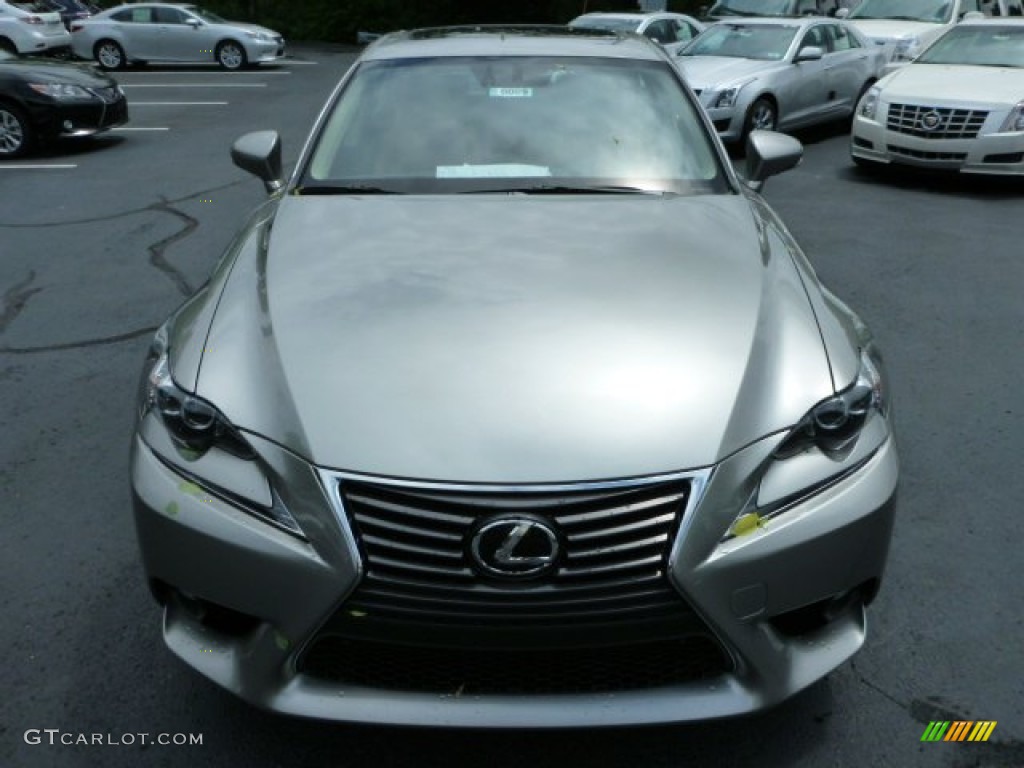 2014 IS 250 AWD - Atomic Silver / Flaxen photo #7