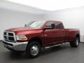 2012 Deep Cherry Red Crystal Pearl Dodge Ram 3500 HD ST Crew Cab 4x4 Dually  photo #4