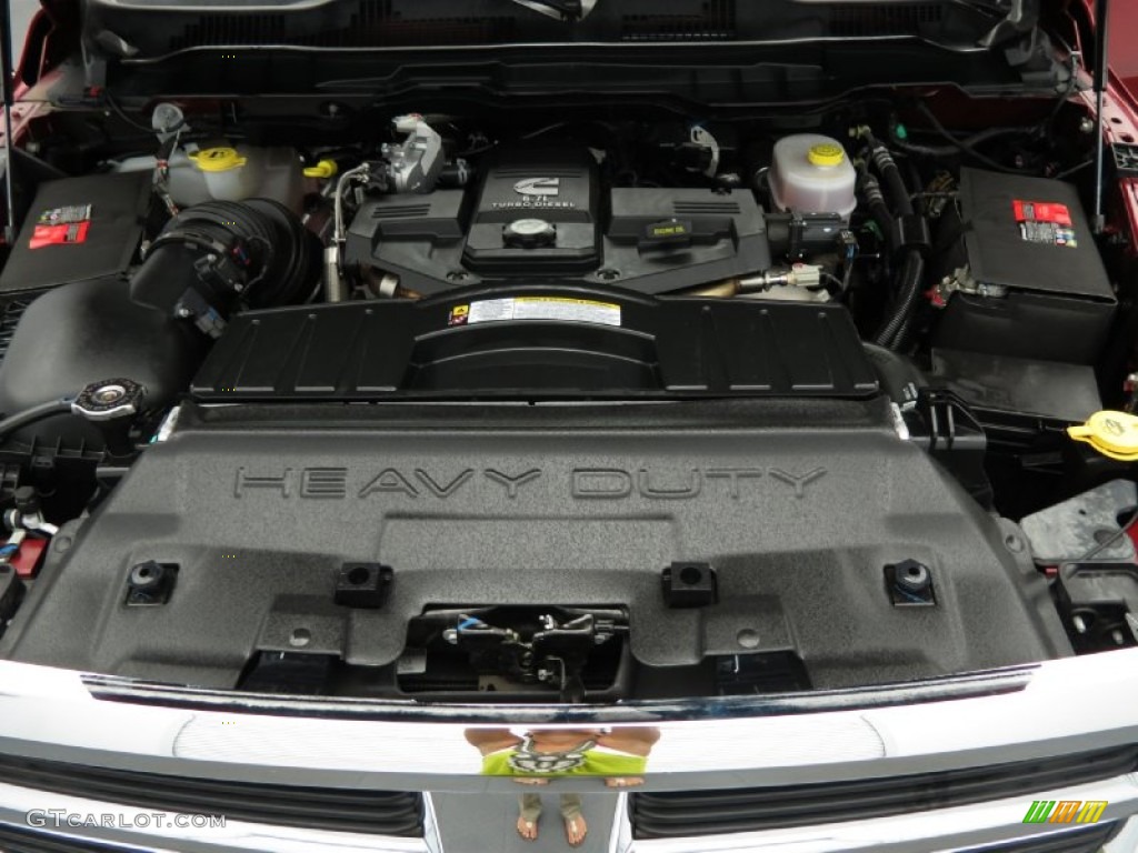 2012 Dodge Ram 3500 HD ST Crew Cab 4x4 Dually Engine Photos