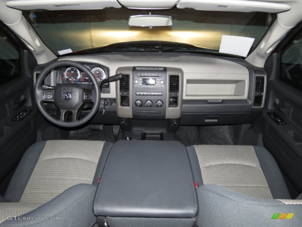 2012 Dodge Ram 3500 HD ST Crew Cab 4x4 Dually Dark Slate/Medium Graystone Dashboard Photo #82935458