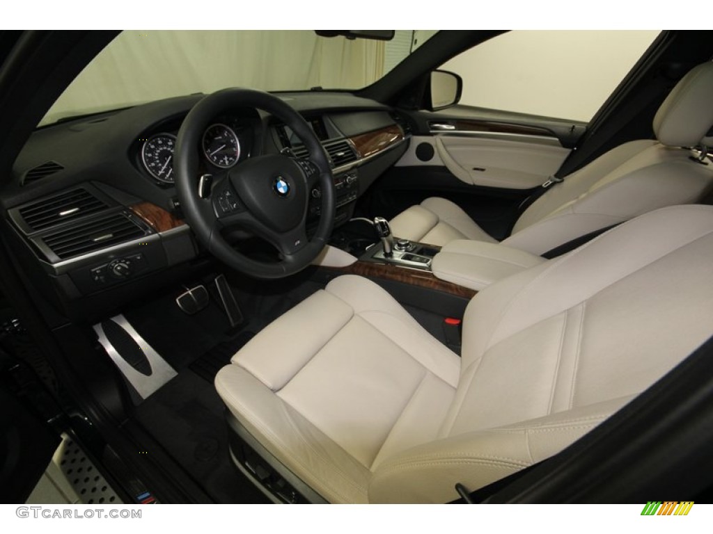 Oyster Interior 2013 BMW X6 xDrive35i Photo #82936060