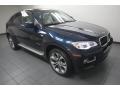 2013 Midnight Blue Metallic BMW X6 xDrive35i  photo #9