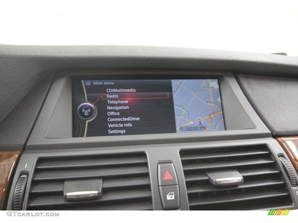 2013 X6 xDrive35i - Midnight Blue Metallic / Oyster photo #22