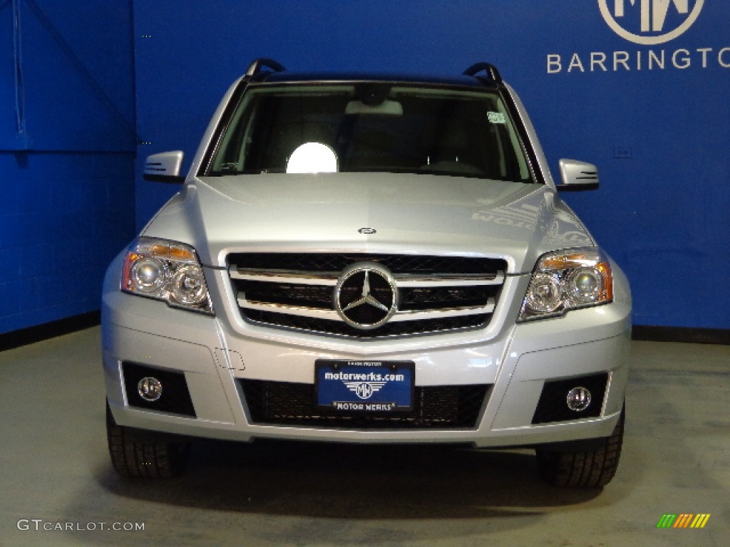 2012 GLK 350 4Matic - Iridium Silver Metallic / Black photo #2