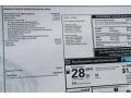 2013 Audi A6 2.0T Sedan Window Sticker