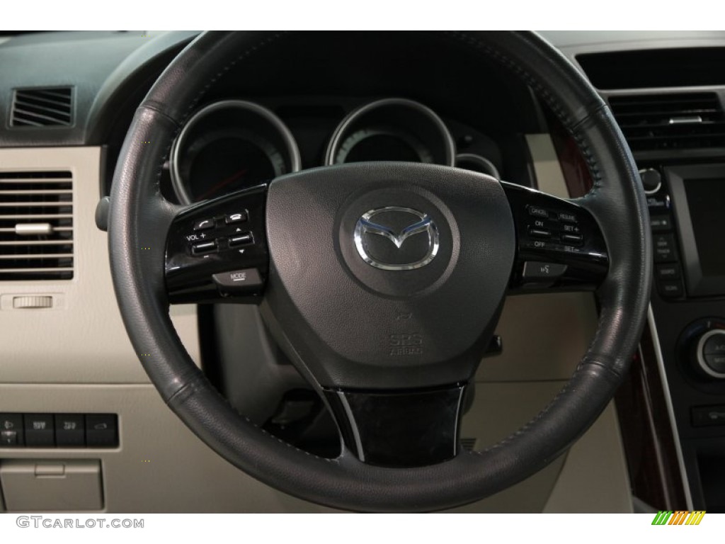 2009 Mazda CX-9 Grand Touring AWD Steering Wheel Photos