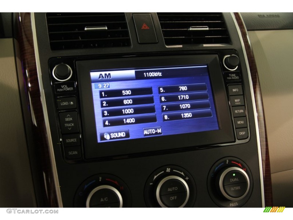 2009 Mazda CX-9 Grand Touring AWD Audio System Photos