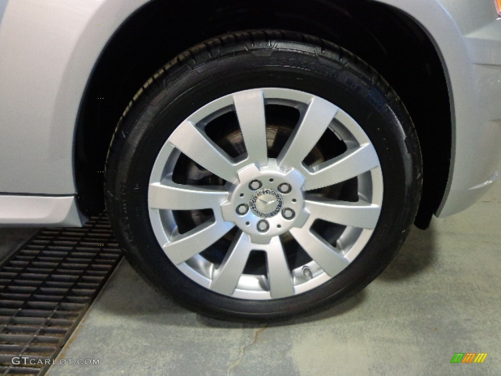 2012 GLK 350 4Matic - Iridium Silver Metallic / Black photo #12