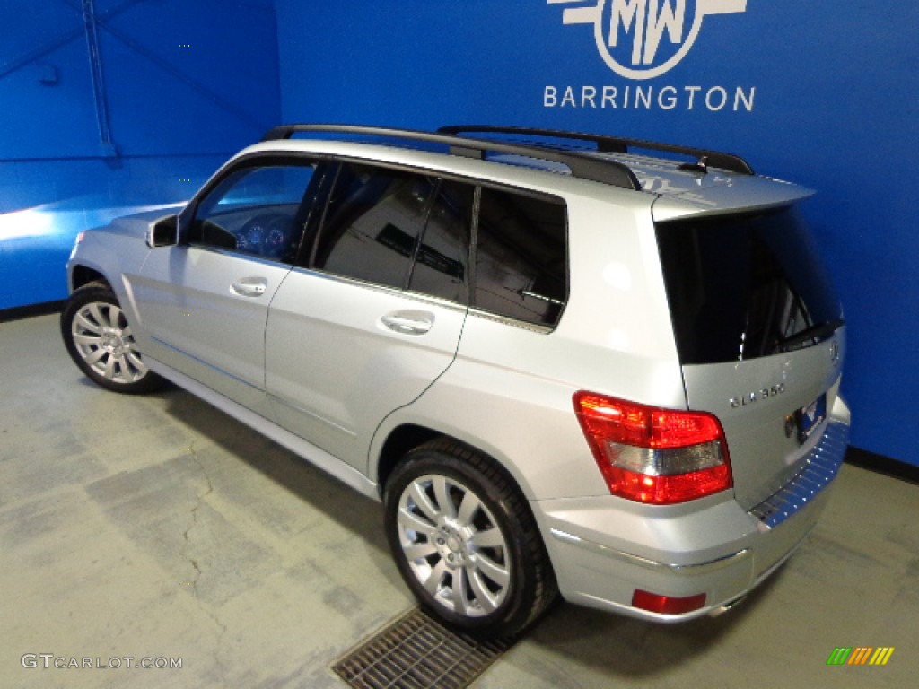 2012 GLK 350 4Matic - Iridium Silver Metallic / Black photo #14