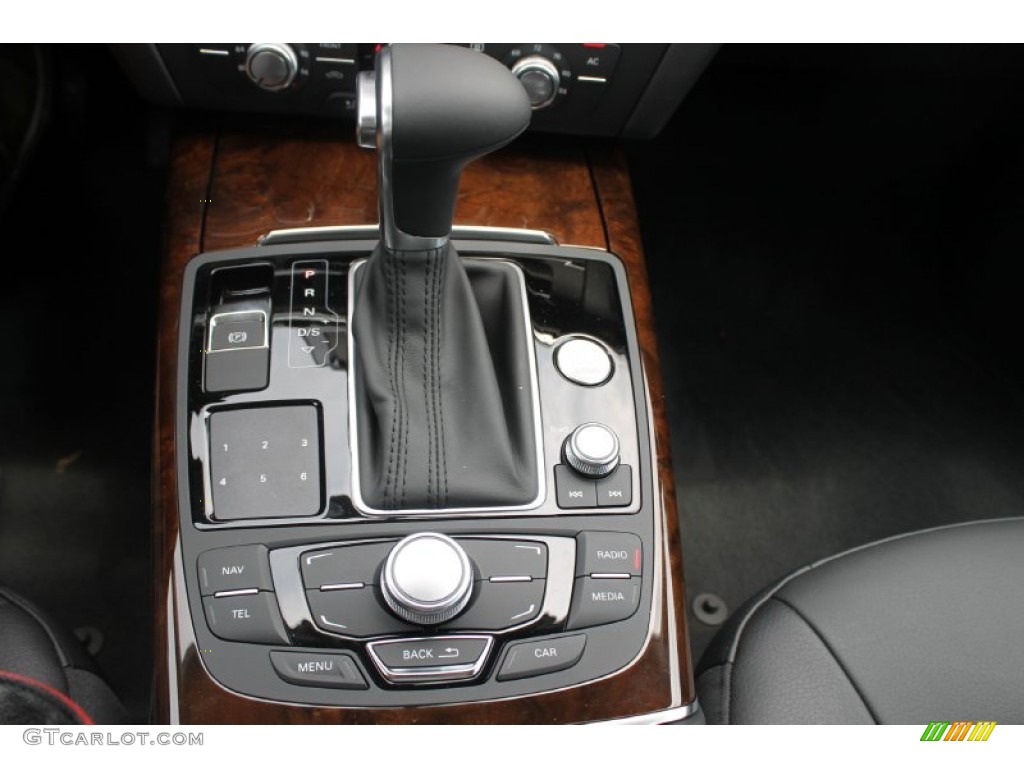 2013 A6 2.0T Sedan - Quartz Gray Metallic / Black photo #26