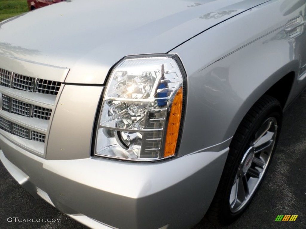 2013 Escalade Premium AWD - Radiant Silver Metallic / Ebony photo #8