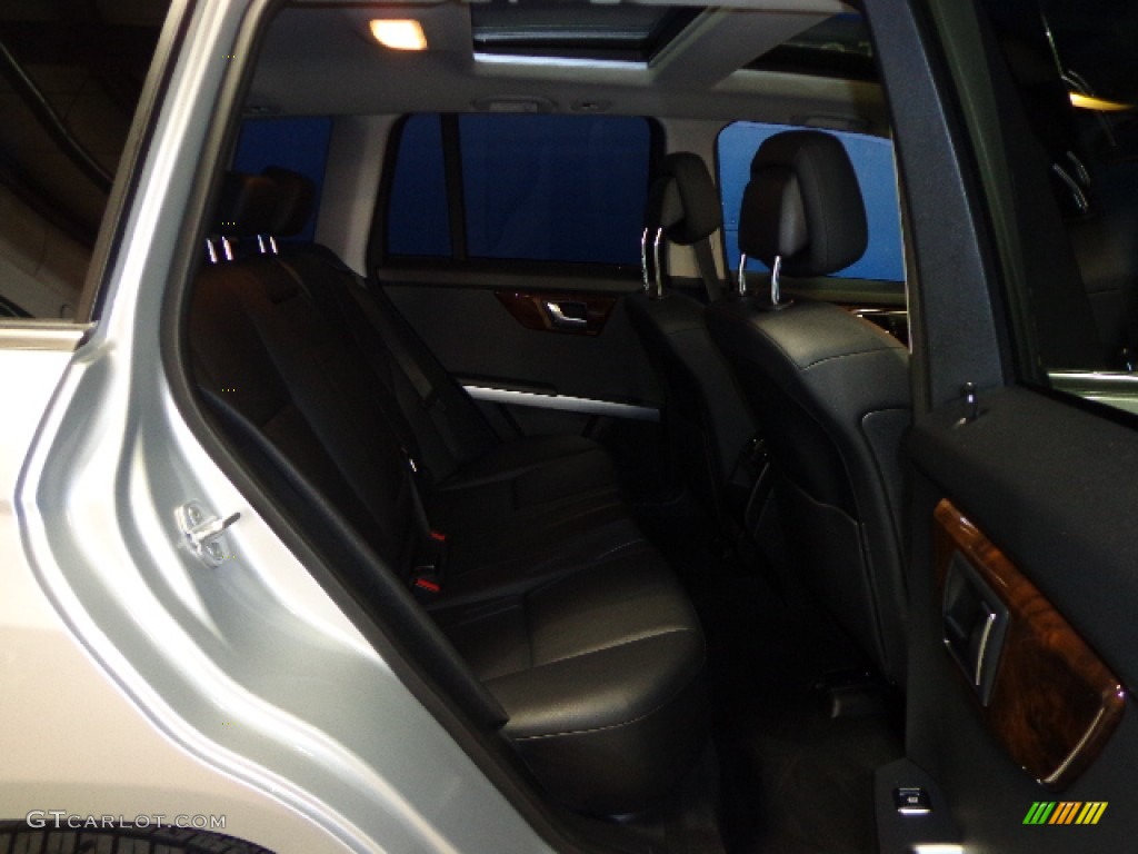2012 GLK 350 4Matic - Iridium Silver Metallic / Black photo #29