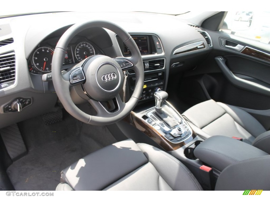 Black Interior 2013 Audi Q5 3.0 TFSI quattro Photo #82939873