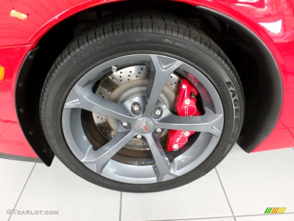 2012 Chevrolet Corvette Grand Sport Convertible Wheel Photo #82940311