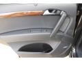 2013 Audi Q5 Titanium Gray/Steel Gray Interior Door Panel Photo