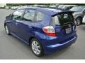 2009 Blue Sensation Pearl Honda Fit Sport  photo #4