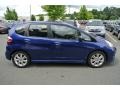 2009 Blue Sensation Pearl Honda Fit Sport  photo #6